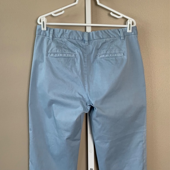 GAP Cropped Tuxedo Stripe Girlfriend Chino - Picture 9 of 16